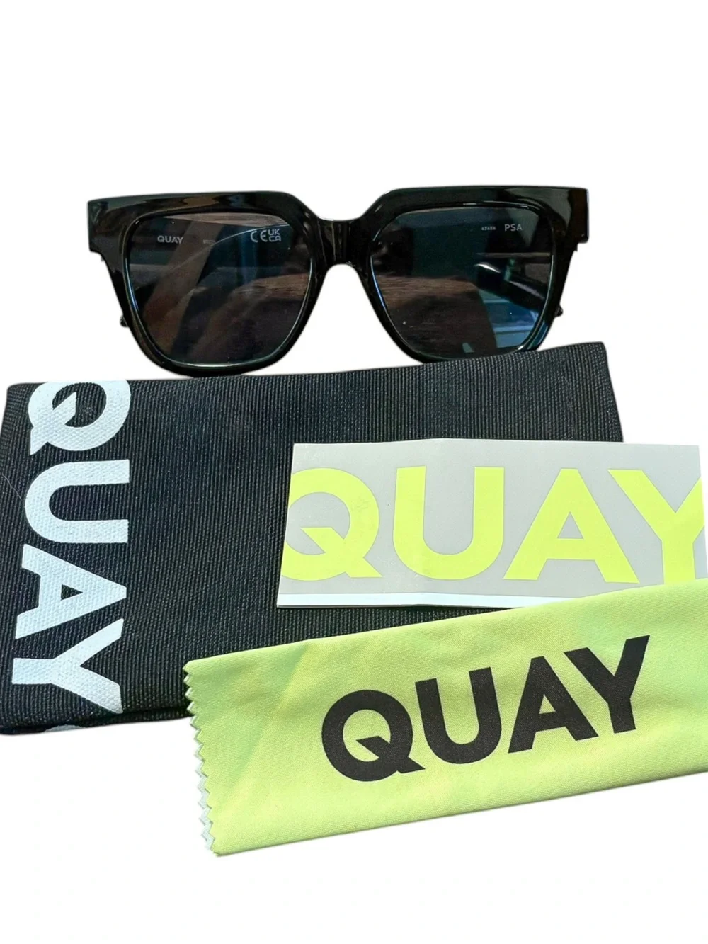 Quay Australia PSA Black Sunglasses